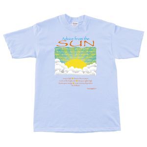 Advice from the Sun T-Shirt S Blue  NWT